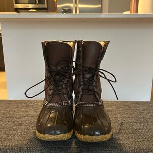 LL Bean Brown Duck Boots